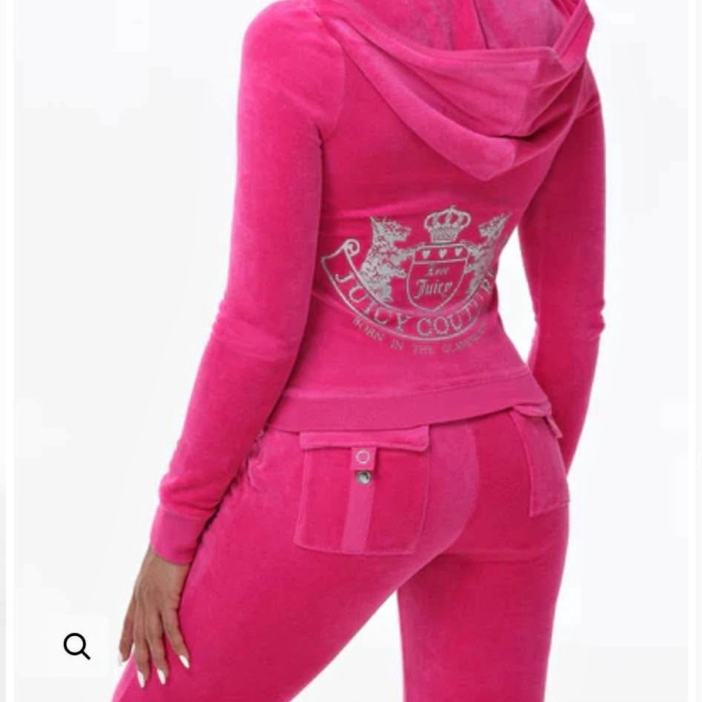 Juicy Couture Pink Velour Tracksuit